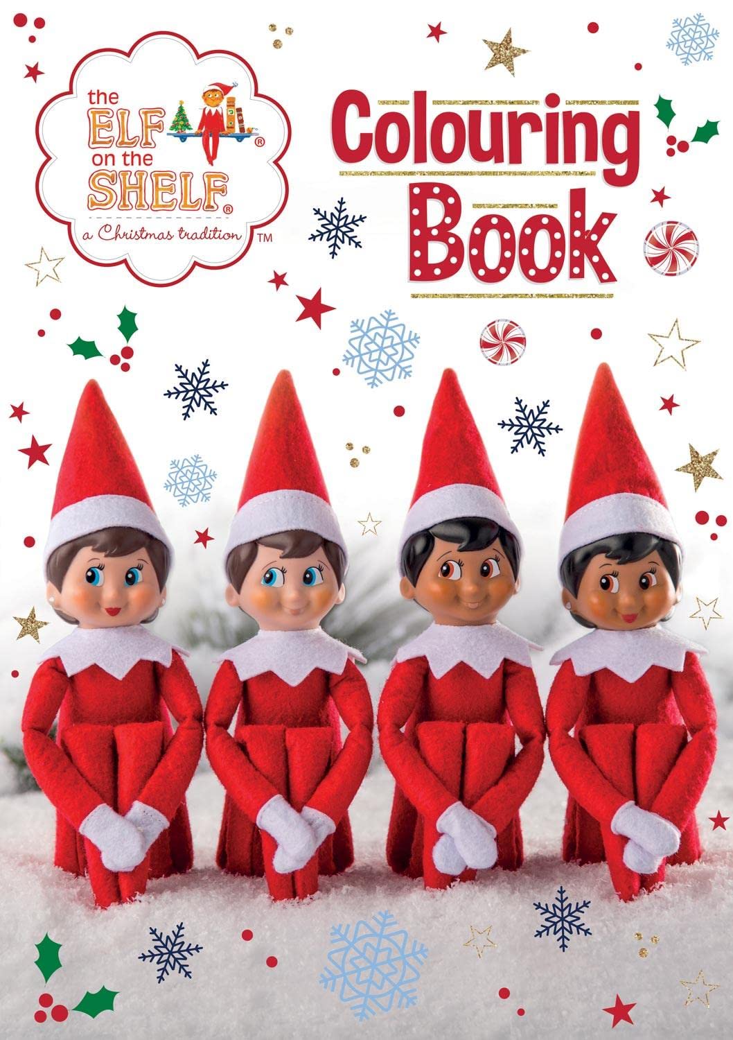 Buy Elf on the Shelf Colouring Book includes 32 Delightful Pages for