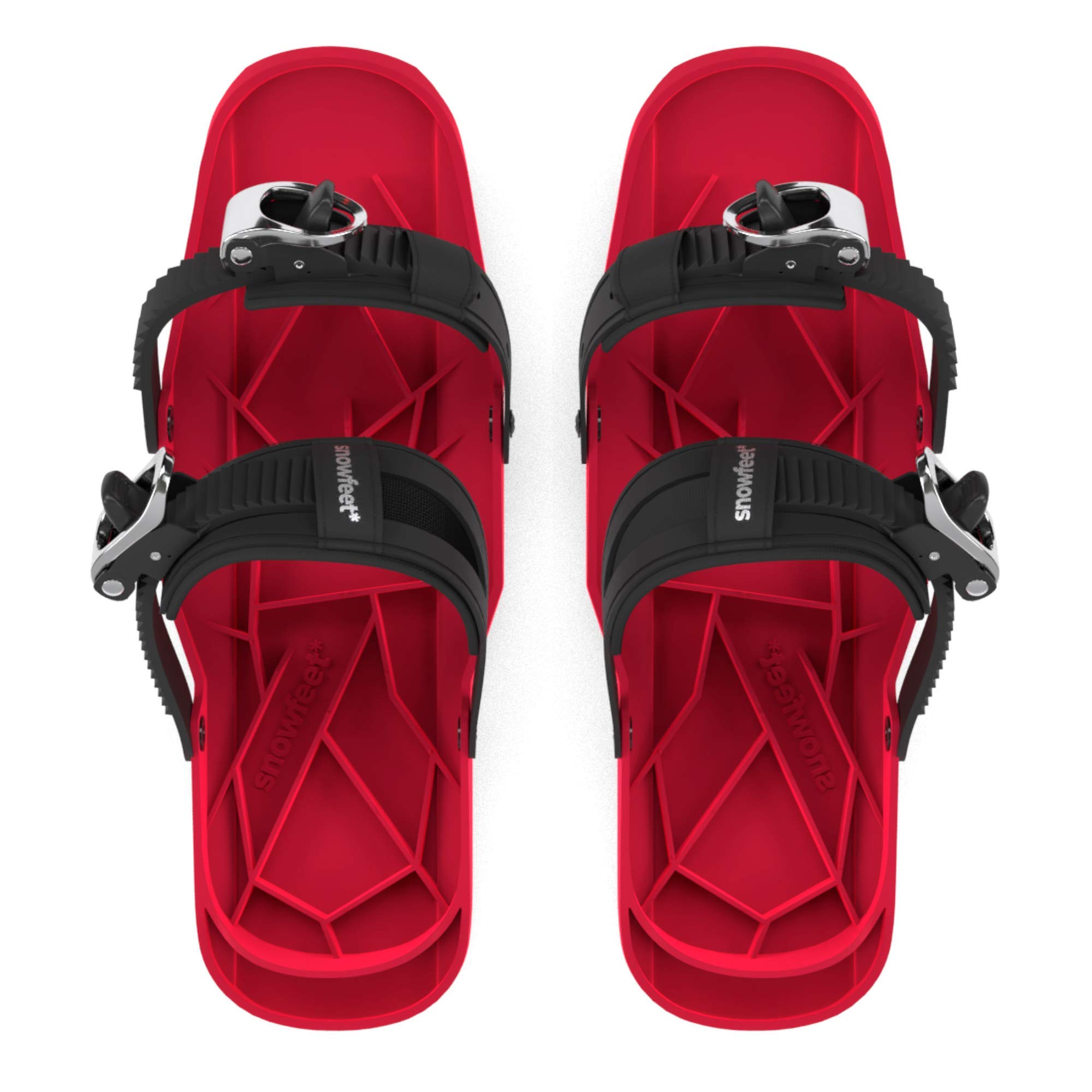 Amazon | スノーフィート - [ Snowfeet ] 雪用の小さな短いスキー 