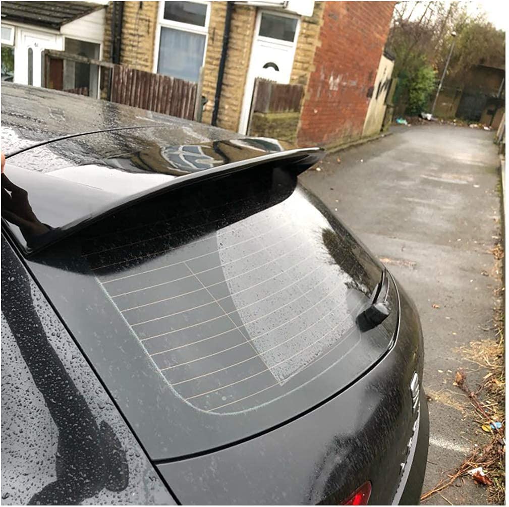 EU AUTO PARTS Gloss Black Rear Boot Spoiler For Seat Leon MK3 5F – 5 Door Cupra Style (2012-2020)