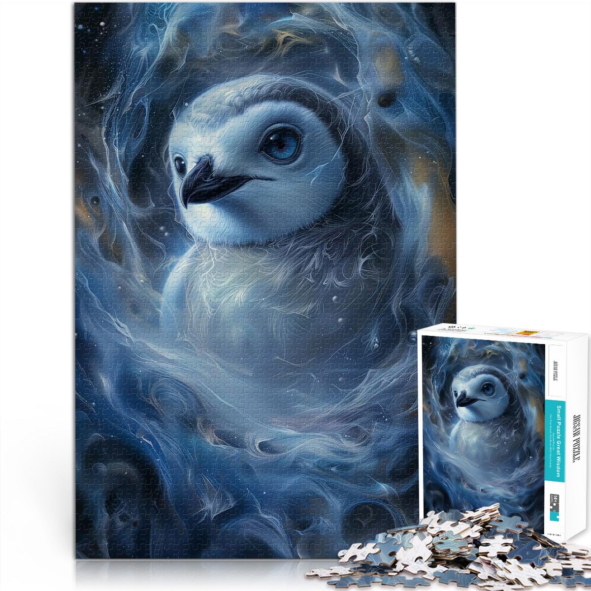 Jigsaw Puzzles for teenagers 1000 Piece Epic Imagery Dekomprimierendes intellektuelles Lernspielzeug Wohnkunstdekor75x50cm