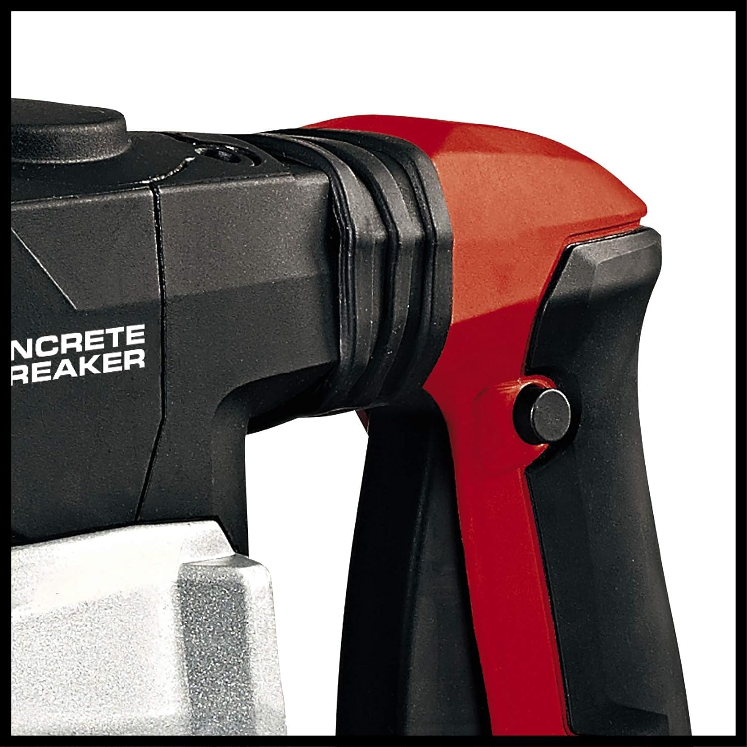 Einhell Abbruchhammer TE-DH 32 (32 J Einzelschlagstärke, SDS-max-Werkzeugaufnahme, schwingungsgedämpfter Hauptgriff + Softgrip, inkl. Spitz-/Flachmeißel + E-Box), Corded Electric, Black/Red