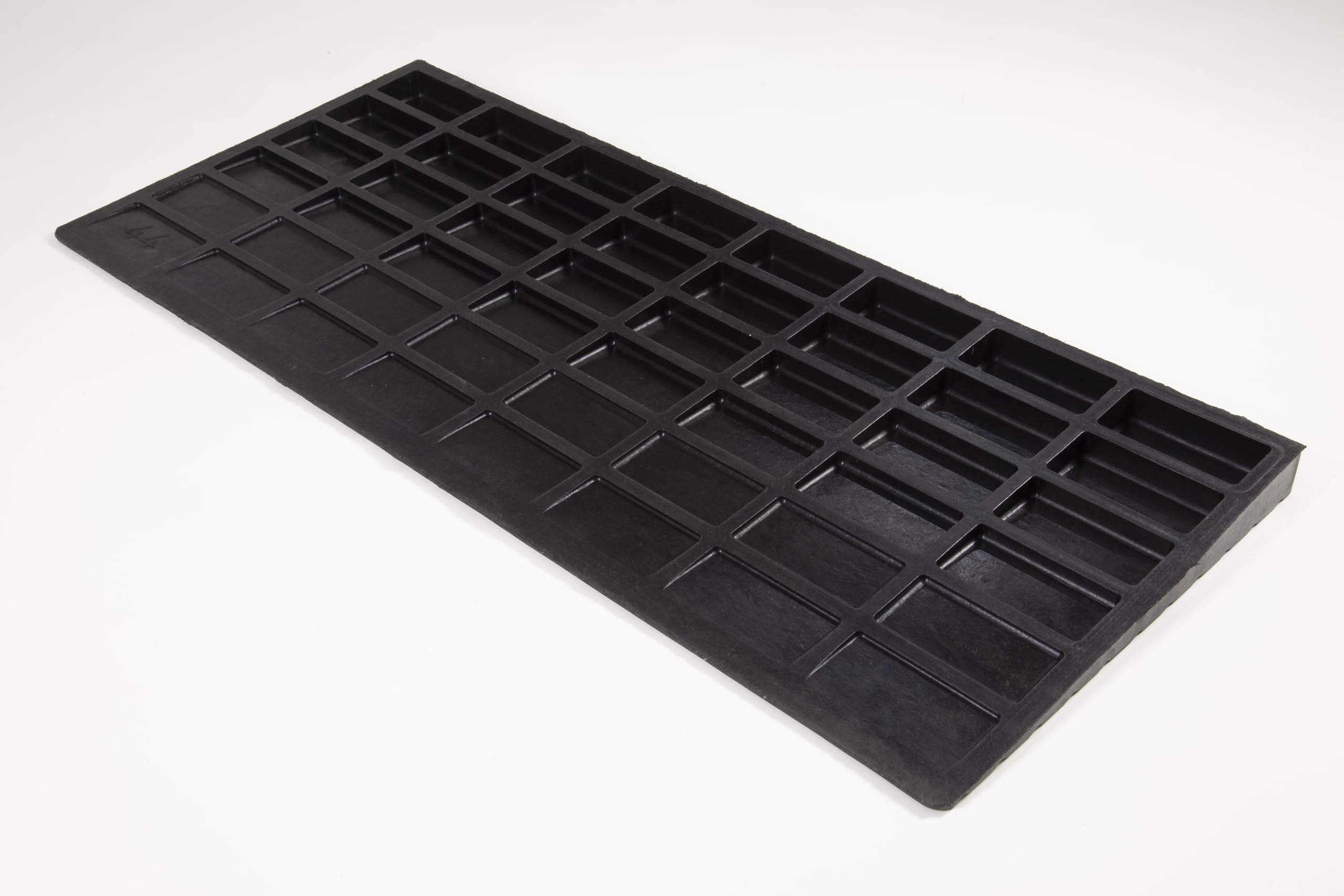 The Ramp People Gummi Schwellenrampe für Rollstühle 4mm - 70mm (44mm (100x44x4,4cm LBH))