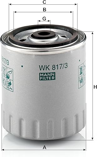 Miniatura 4 de MANN-FILTER WK 817/3 X Filtro de combustible
