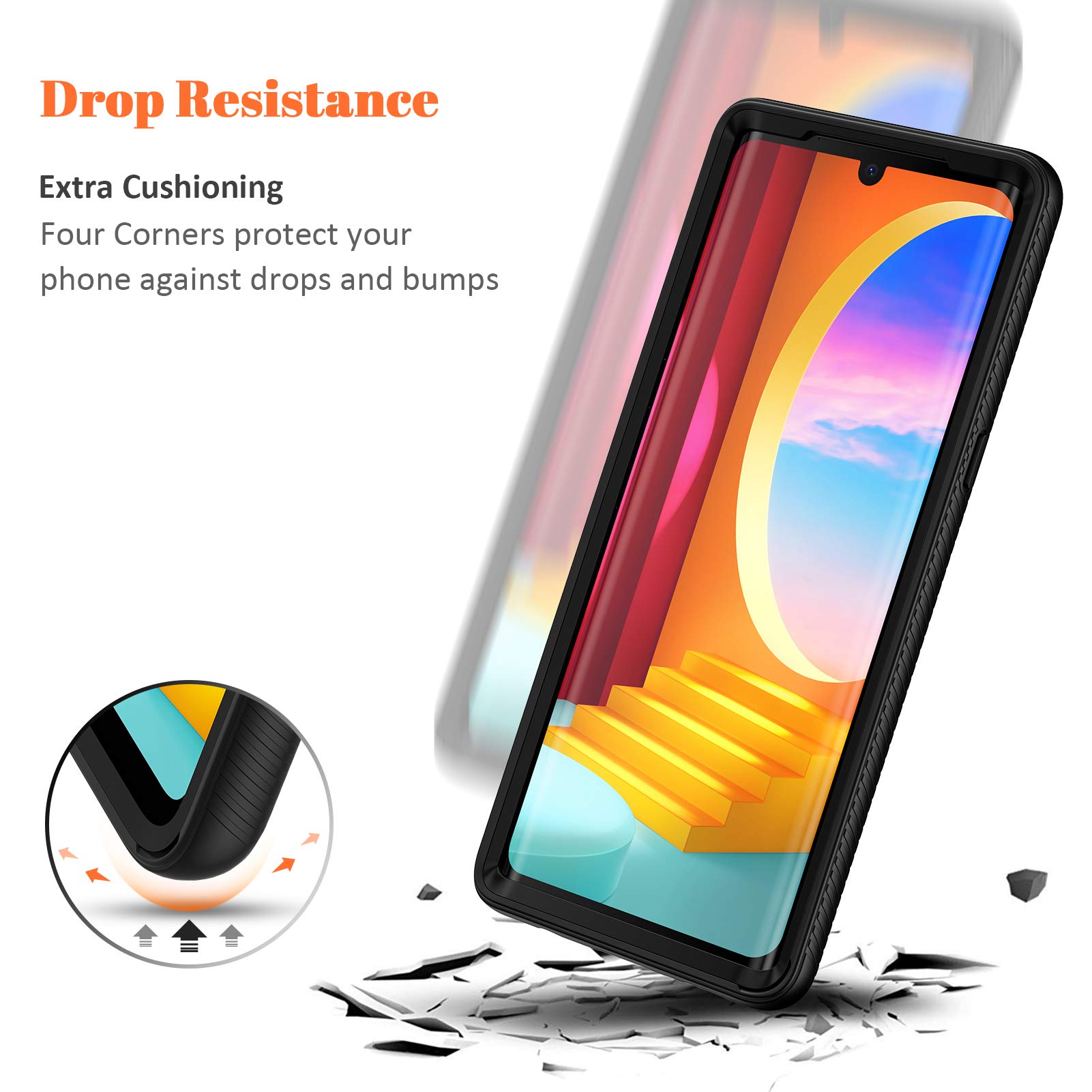 Phone Case Dual Screen Lg Velvet 5g Cover Seacosmo LG Velvet Case