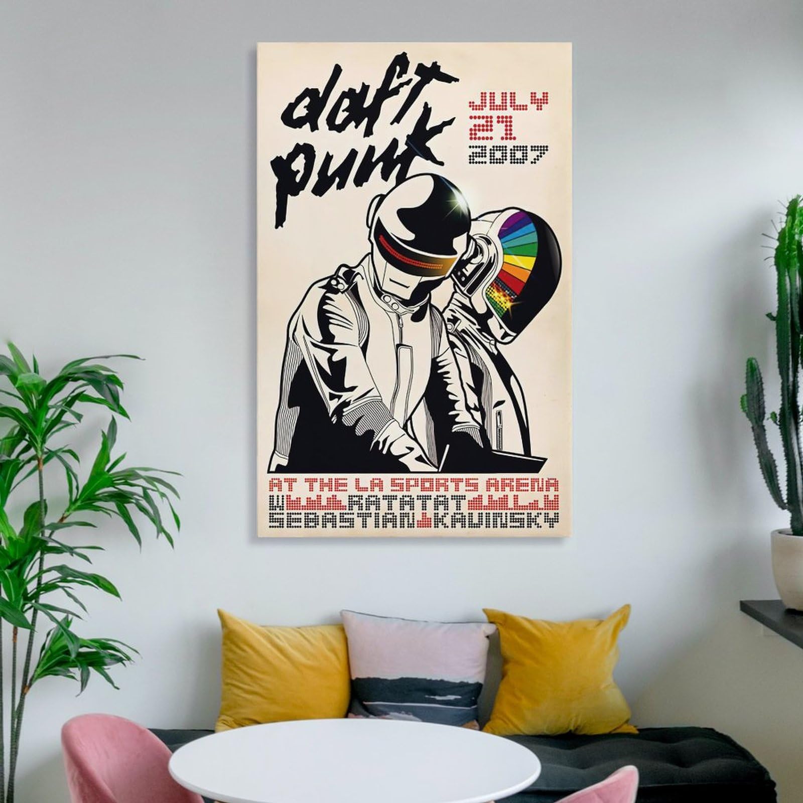 Amazon.com: GUNOUZI Daft Punk Wall Art, Random Access Memories