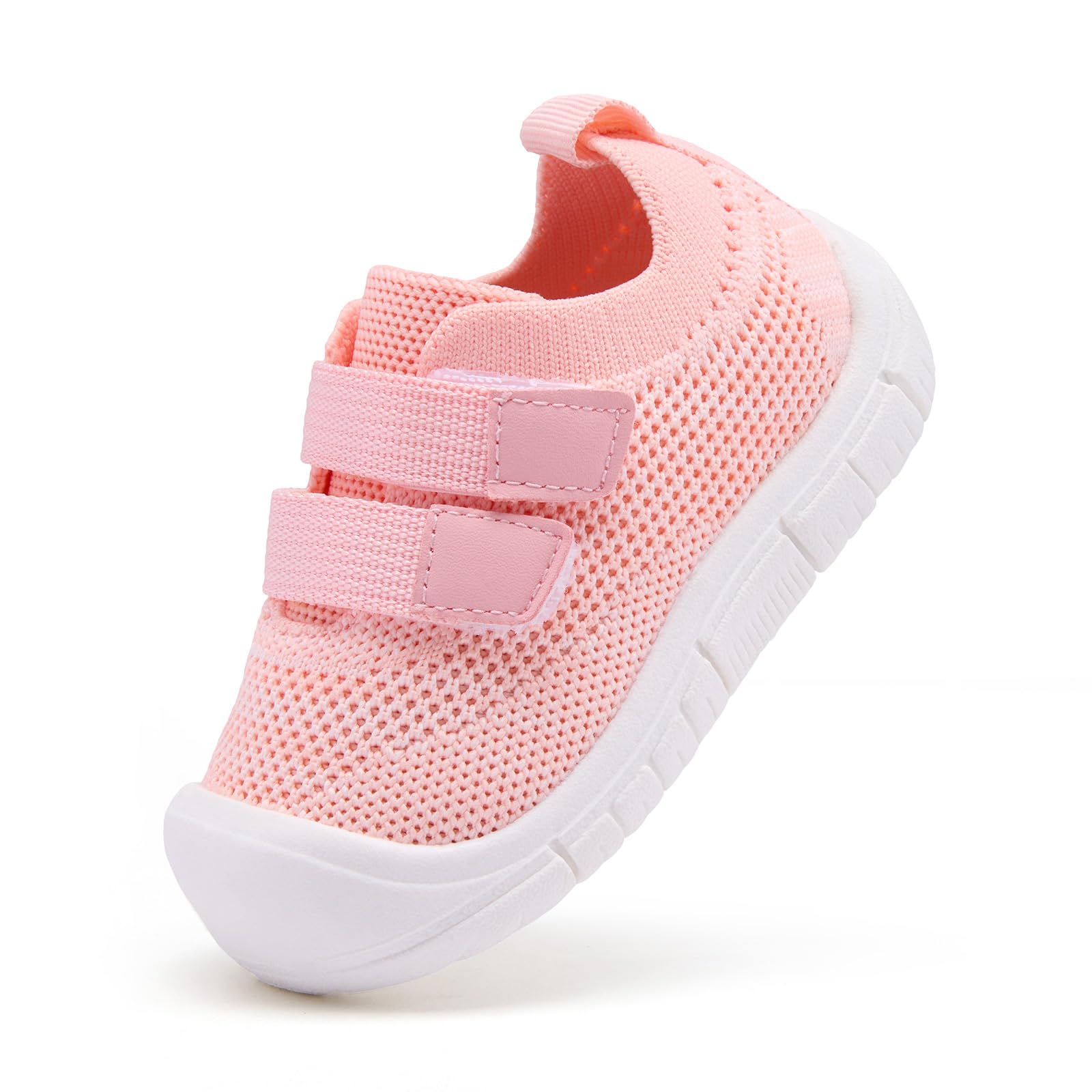 BMCiTYBM Baby Walking Shoes Infant Boys Girls Slip On Tennis Sneakers Lightweight Barefoot Sock Shoes Outdoor Indoor Non-Slip