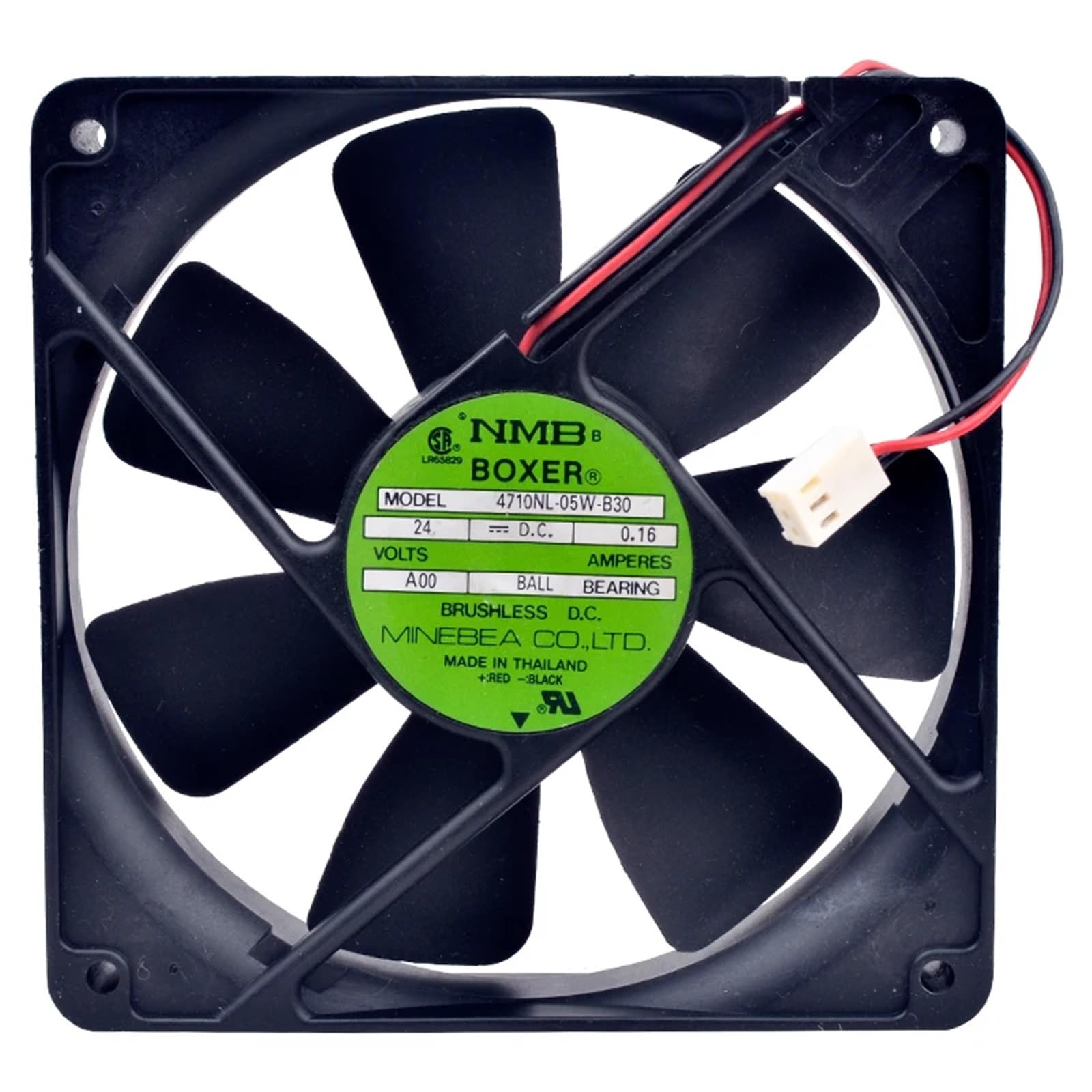 4710NL-05W-B30 Ventola da 12 cm 120 mm 120x120x25 mm DC24V 0,16 A Doppio cuscinetto a sfere Ventola di raffreddamento silenziosa for inverter