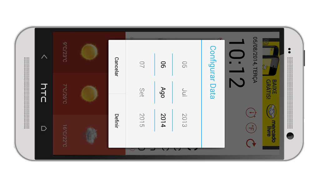 Weather Time, Calendar and Alarm App on Amazon Appstore