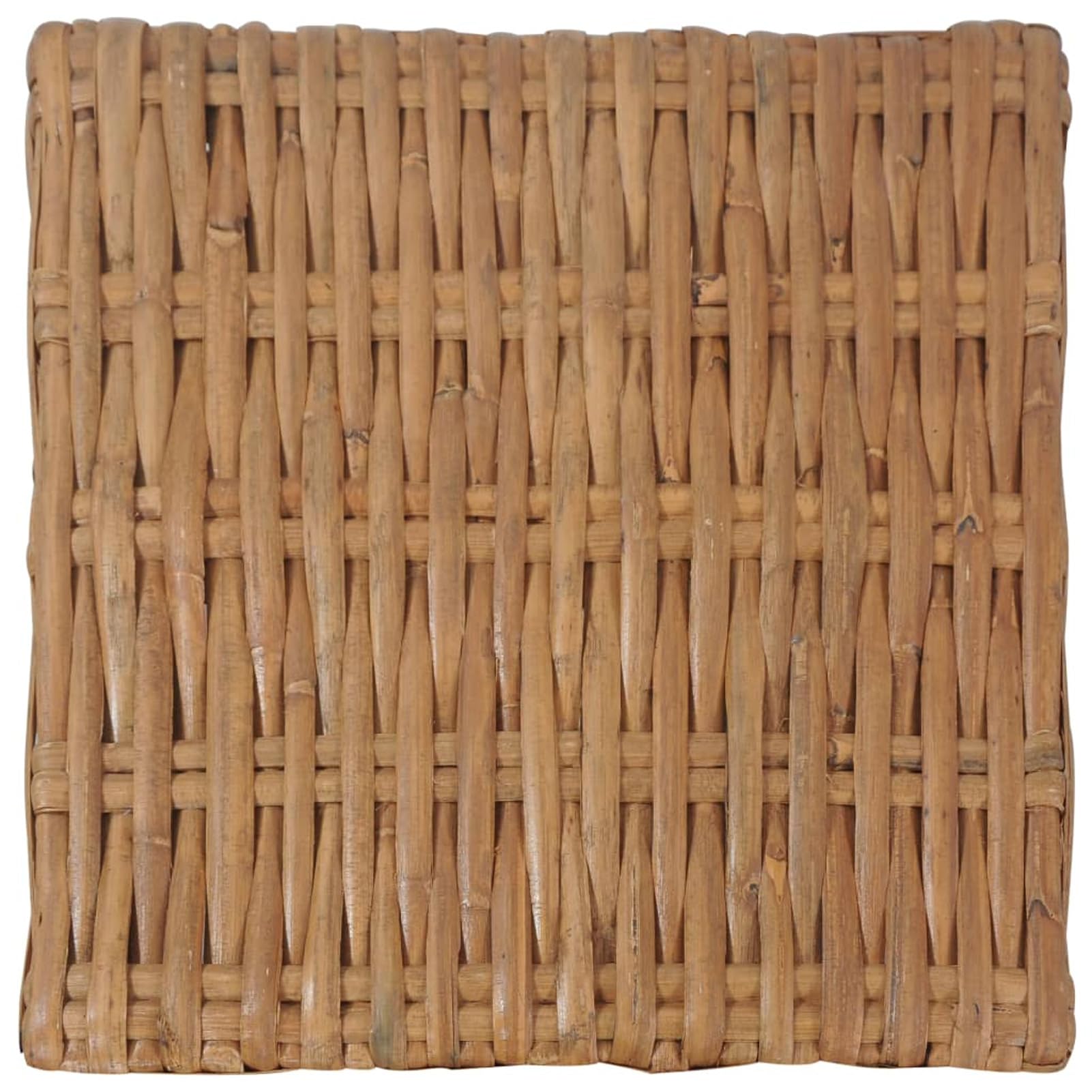 Homgoday Tavolino da caffè, 47 x 47 x 28 cm, in rattan naturale, tavolino da tè, per soggiorno, sala d'accoglienza degli ospiti, ufficio e corridoio, divano per la casa