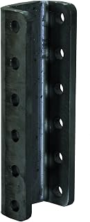 Buyers Products B9912 Heavy Duty Adjustable 5 Position Channel with Gussets, 1/2" Formed Steel, Bolt and Nut Kit Sold Separately, Towing Hitch Accessories