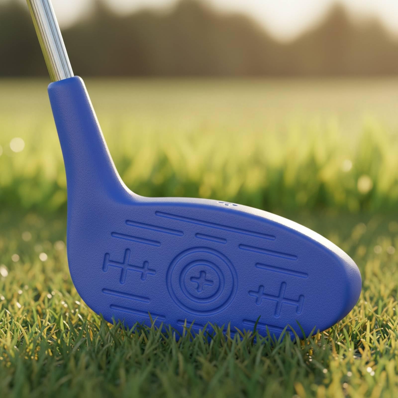 Palo de Golf Chip de Aproximación Wedge Hierro Putter con Control Preciso y Eje Largo para Empuñadura Antideslizante Adecuado para Principiantes Campo, Blue, Style to 5