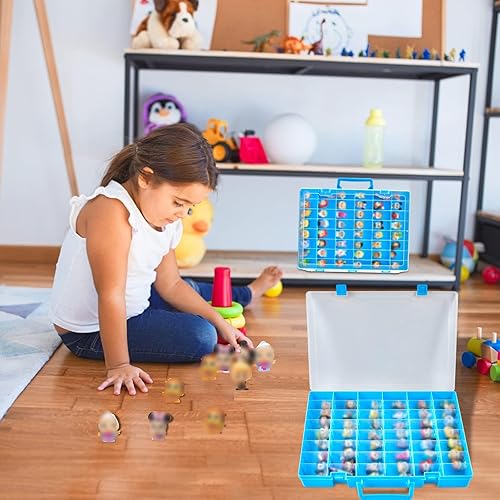 Miniatura 6 de Vitrina compatible con figuras coleccionables de Disney Doorables/para MGA Entertainment Miniverse. Contenedor organizador de almacenamiento de