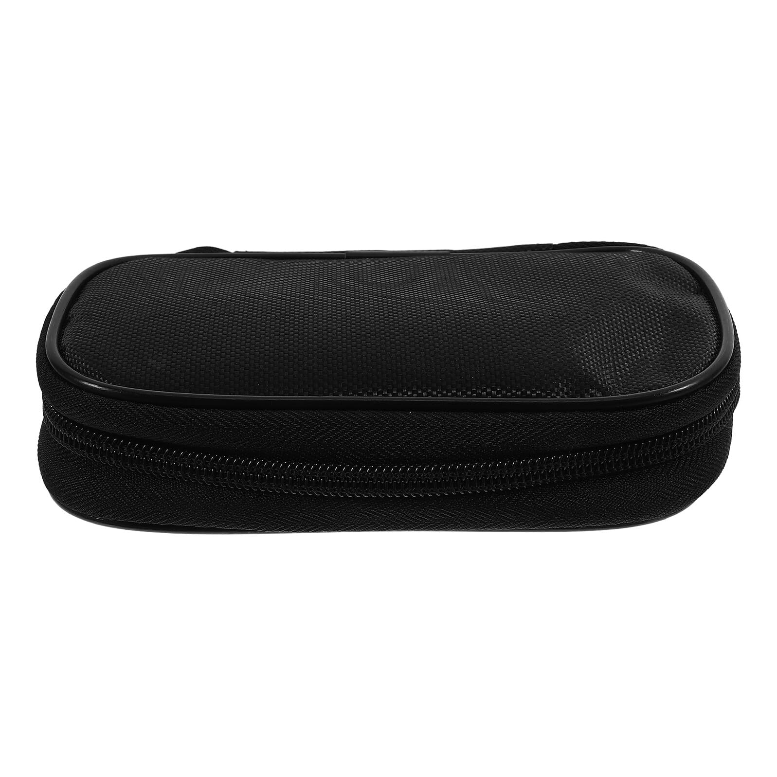 Toyvian Bolsa Portátil para Suministros para Diabéticos en Tela Negra, Organizador Fácil de Llevar Diseño Moderno para Mochila o Bolso