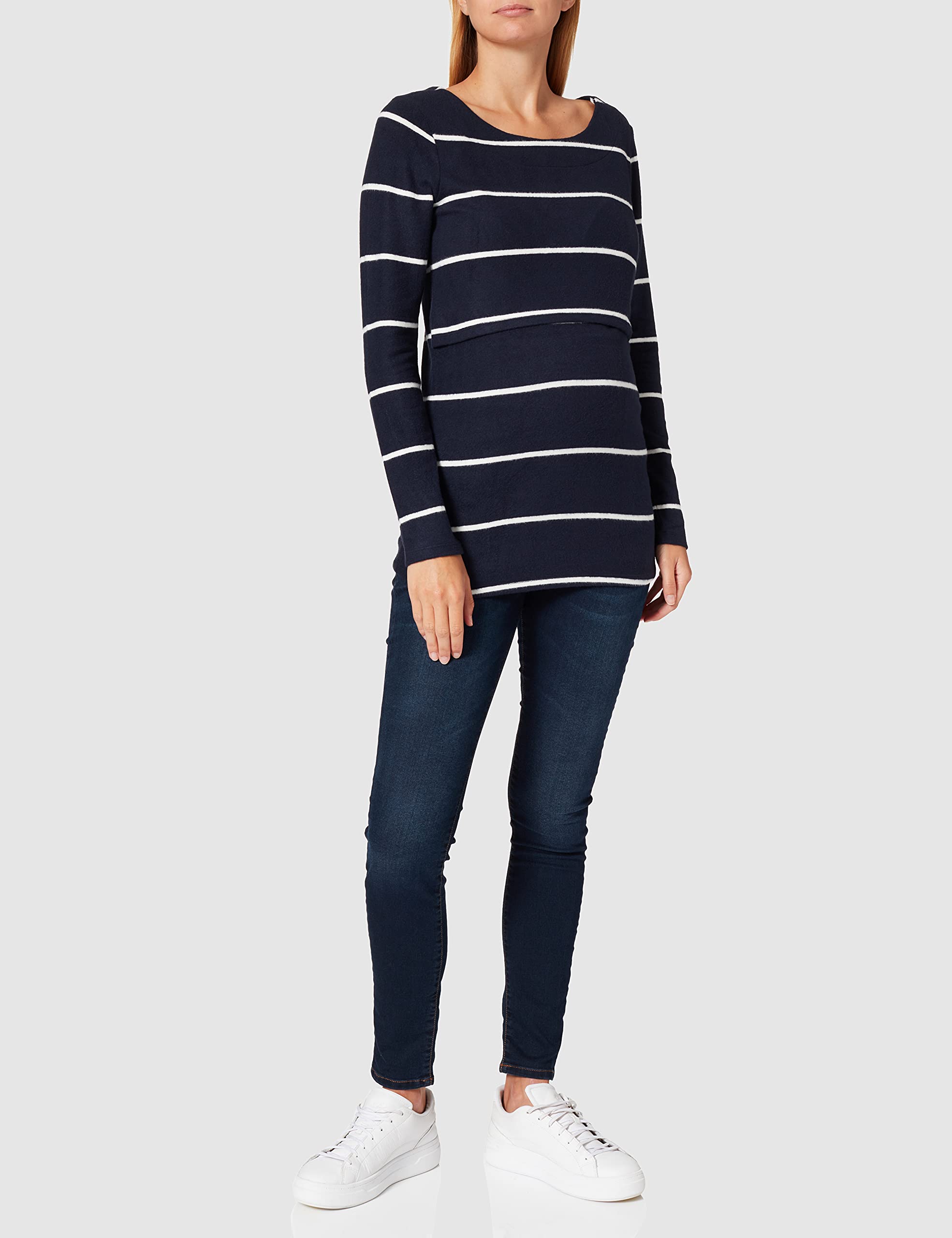 Noppies Damen Top Nurs Ls Yd Hela T-Shirt