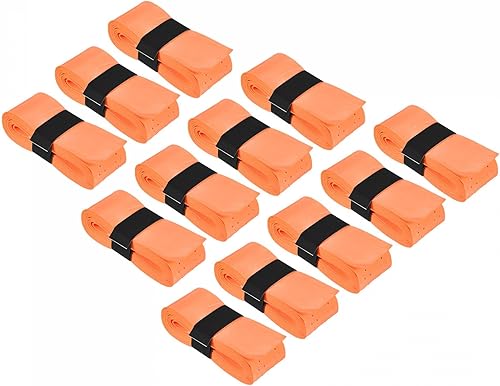 PATIKIL Cintas de agarre para raqueta de tenis con agujero, poliuretano de agarre elástico, antideslizante, absorbe el sudor para caña de pescar de