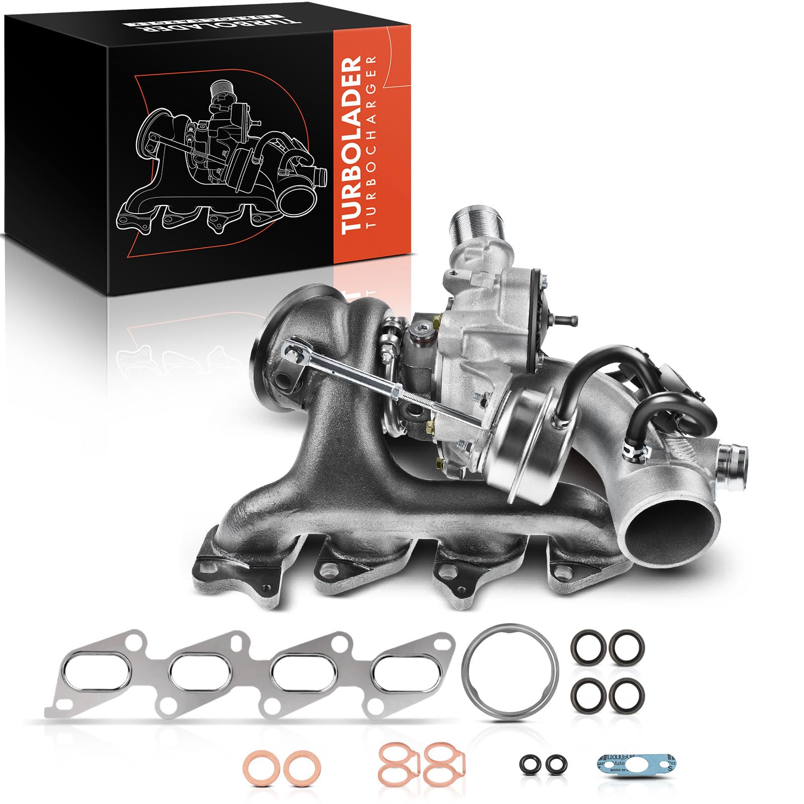 Frankberg Turbocompressore 781504-0007 | Compatibile con: Corsa D S07, Cascade W13, Astra J P10, Corsa E X15, Astra J Caravan P10, Insignia A Sports Tourer G09