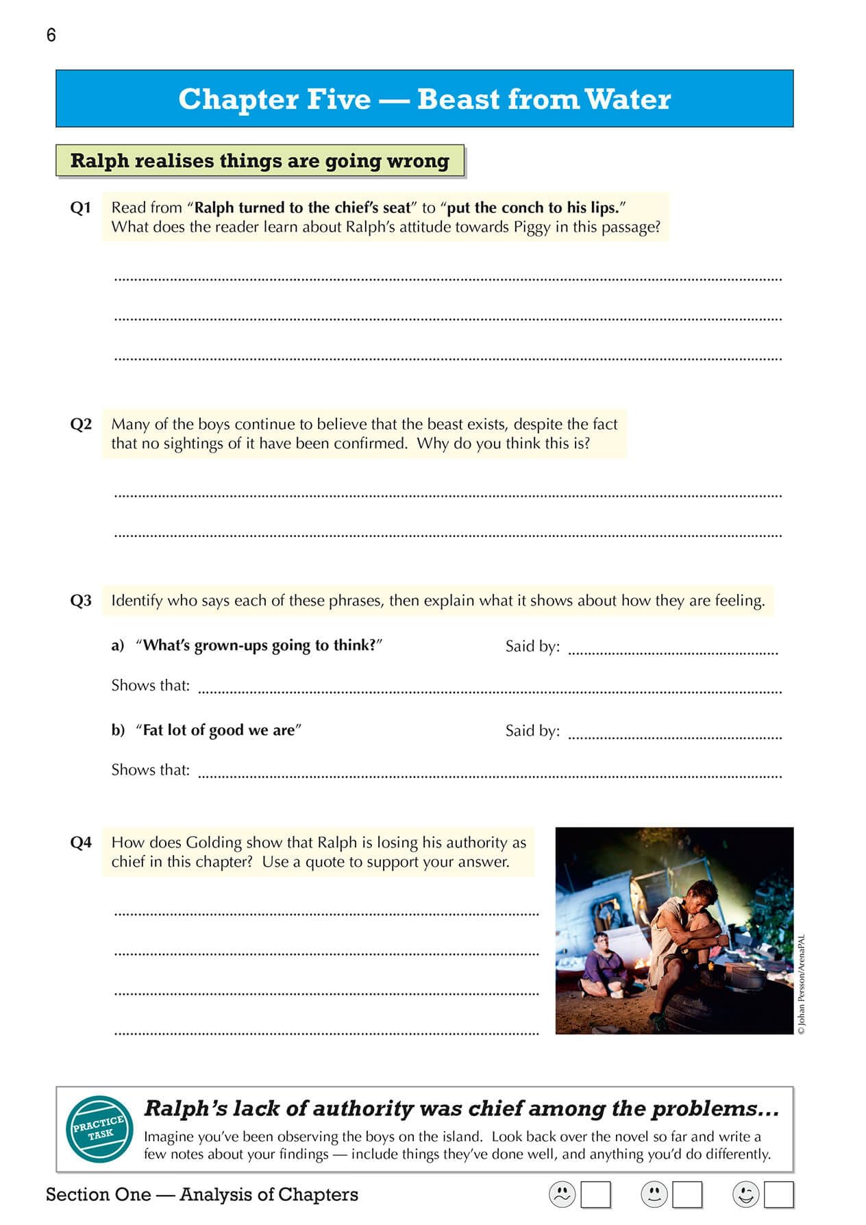 Lord Of The Flies Workbook Inc Answers - Image 6