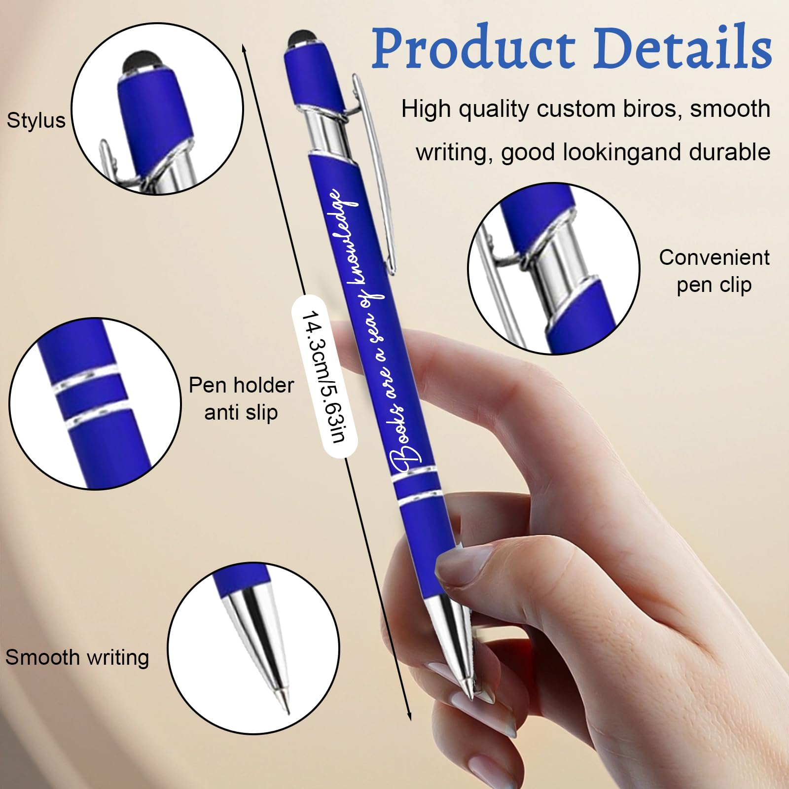 Kugelschreiber Personalisiert Mit Gravur,Personalisierter Kugelschreiber Set,Personalisierte Kugelschreiber Mit Touchpen,Kugelschreiber Hochwertig Mit Gravur(Dunkelgrau,100 stück)