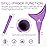 Sunany Female Urinal, Reusable Silicone Foolproof Women Pee Funnel Allows Women to Pee Standing Up,Women\'s Urinal is The Perfect Companion for Indoor Use (Purple)
