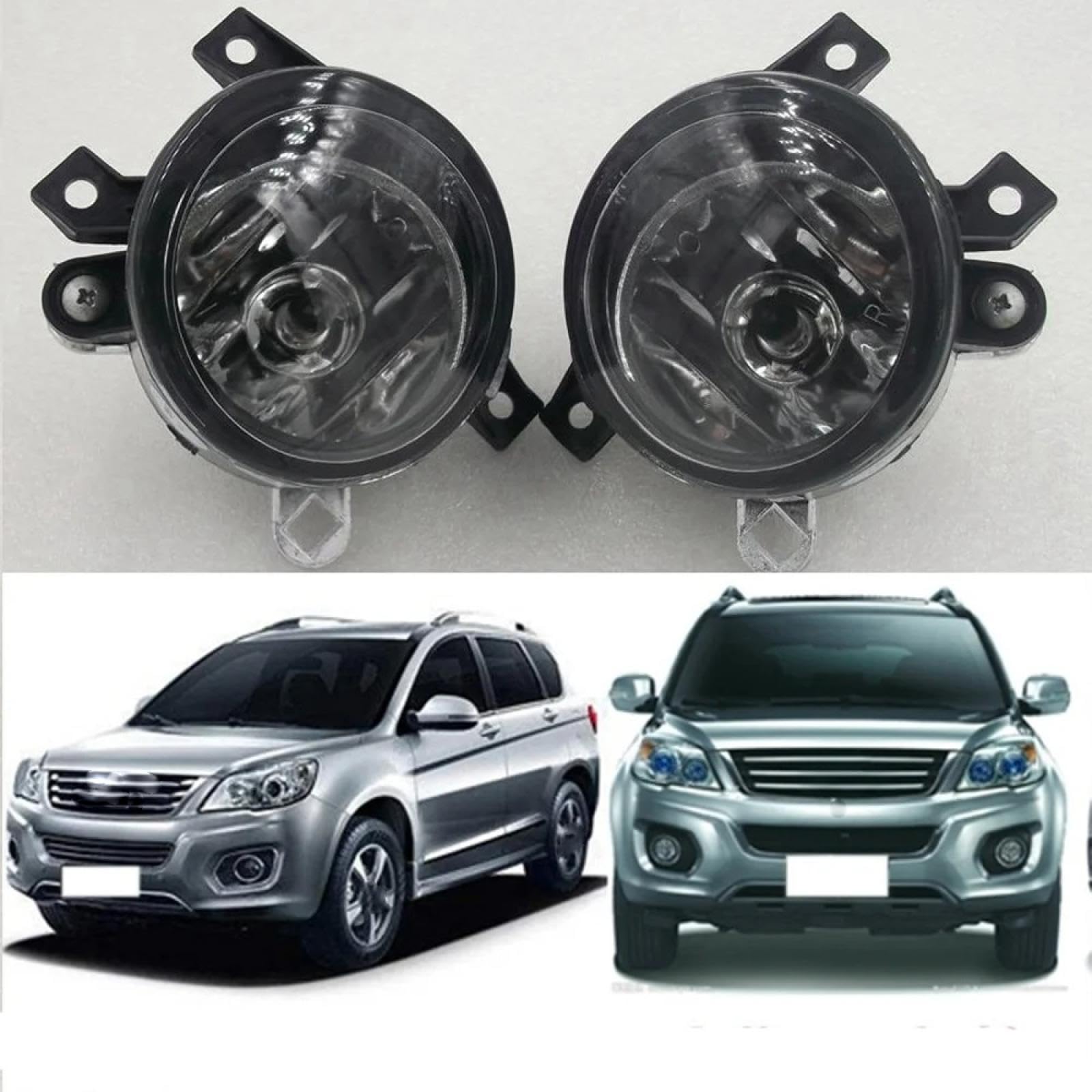 Mistlampen Dla Świetny Dla Ściana Dla Haval Dla H6 2 x Angel Eye Światła przeciwmgielne Samochodowe LED DRL Lampy przeciwmgielne do jazdy