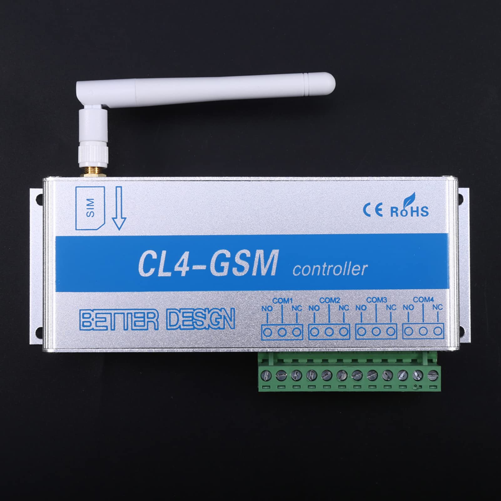Control Remoto Inalámbrico gsm SMS Llamada Seguridad Hogar Interruptor Electrodomésticos Control Remoto Inteligente CL1-GSM Mano Cabezal EU Plug