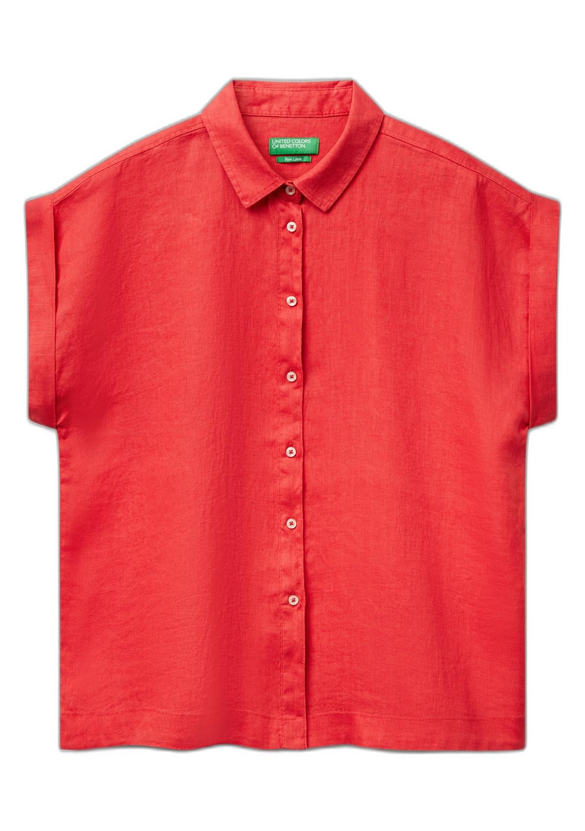 United Colors of Benetton Damen Hemd 5bmldq06v Hemd (1er Pack)