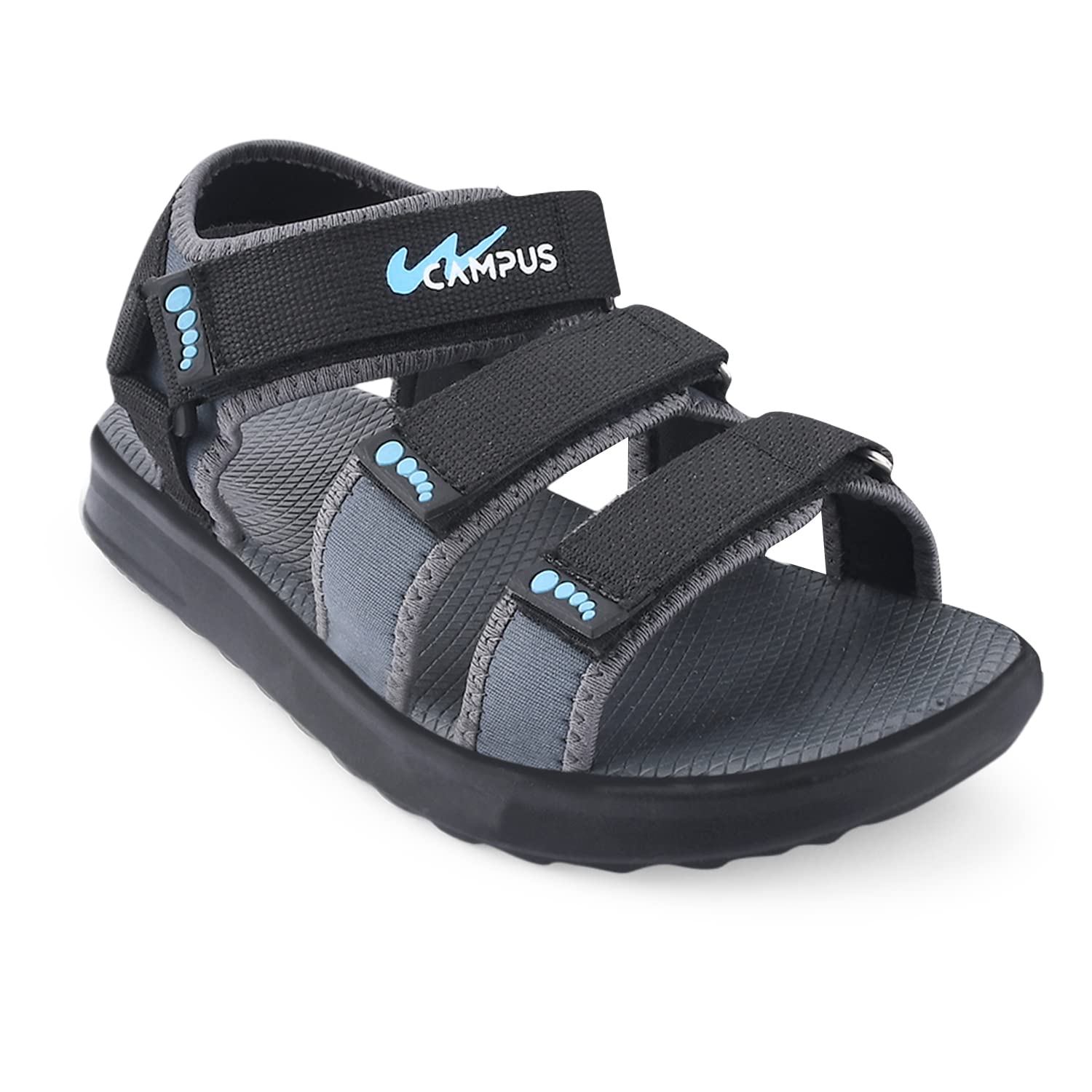 Campus CAMP MAX BLK/D.GRY Outdoor Sandal 6 -UK/India (B0BD4VJSLV) Amazon Price History, Amazon Price Tracker