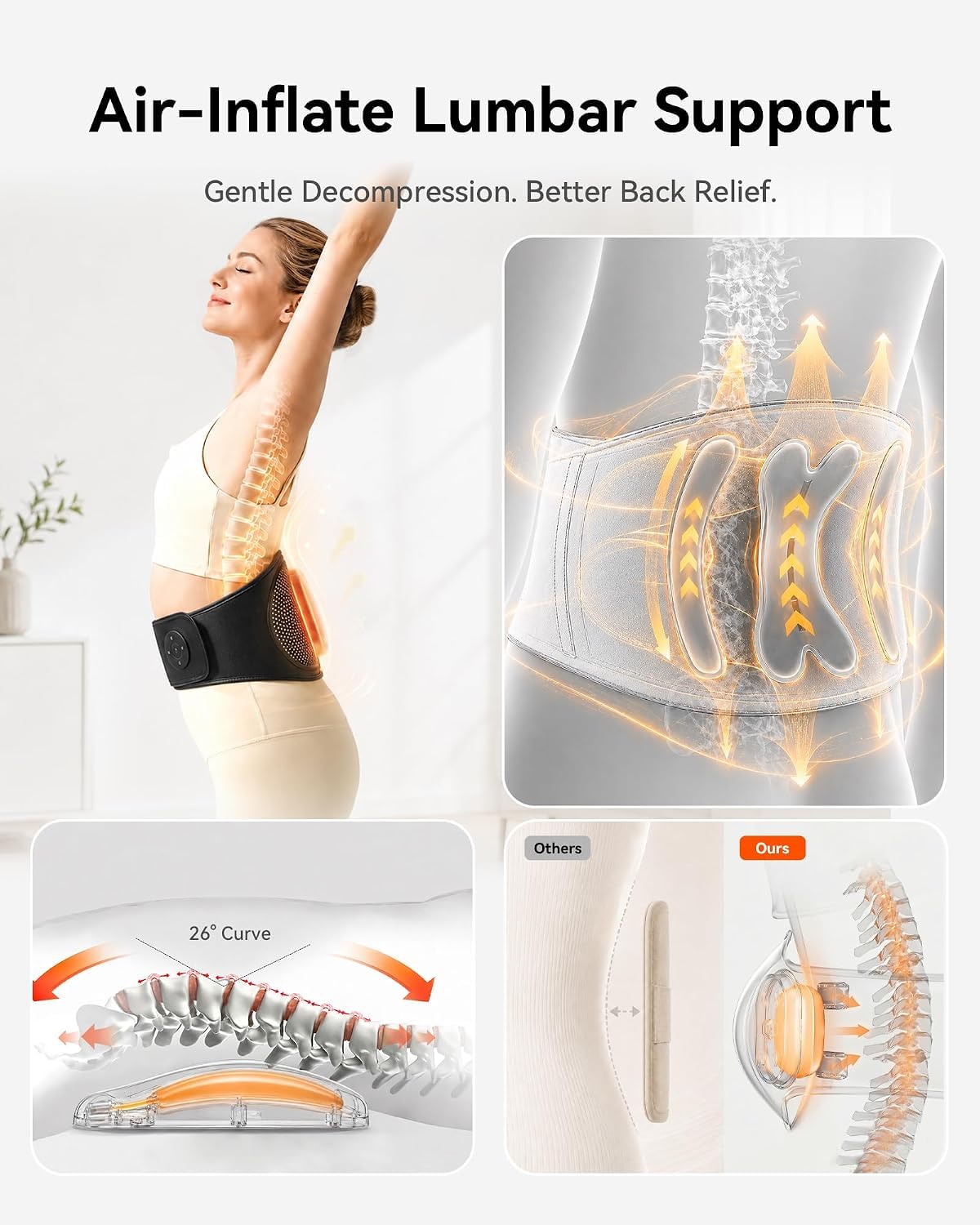 IKEEPFIT Back Massager for Pain Relief Deep Tissue, FSA Eligible HSA — Amazon image 5