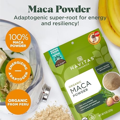 Miniatura 3 de Navitas Naturals maca en polvo orgánica bolsas de 1 libra
