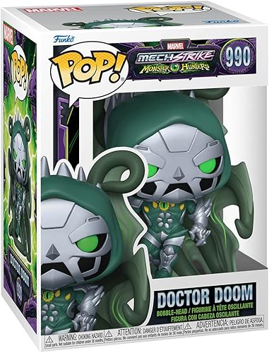 Miniatura 2 de POP Marvel: Monster Hunters - Figura de vinilo de Doctor Doom Funko (paquete con funda protectora de caja compatible), multicolor, 3.75 pulgadas
