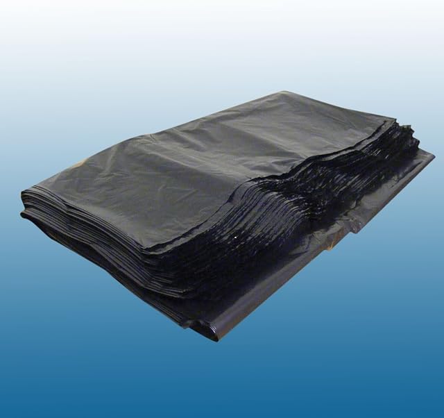 200 x Bin Bags 39" BLACK 18" x 29" x 39" (180g) (Free P&P on all products)