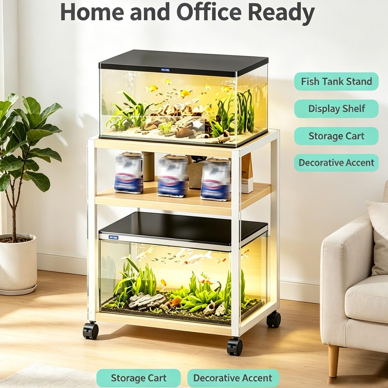 Mueble Acuario, Mesa para Pecera