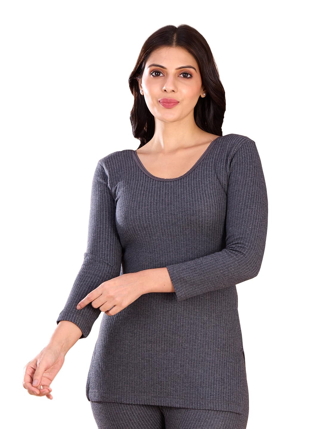 Women’s Long Thermal Vest | Full Sleeves Round Neck Long Innerwear Top