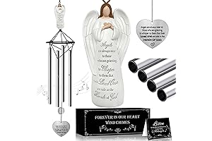 Memorial Angel Wind Chimes: A Symphony of Sympathy and Remembrance