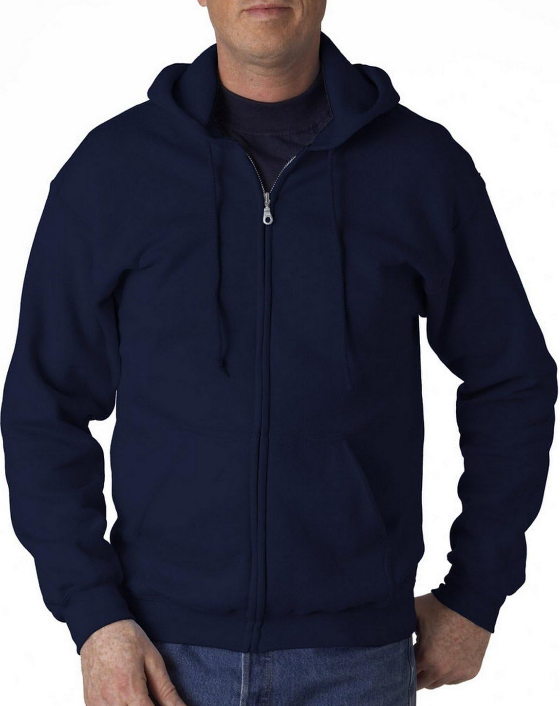 18600 Zip Fleece Sweatshirt Navy 5X-Large
