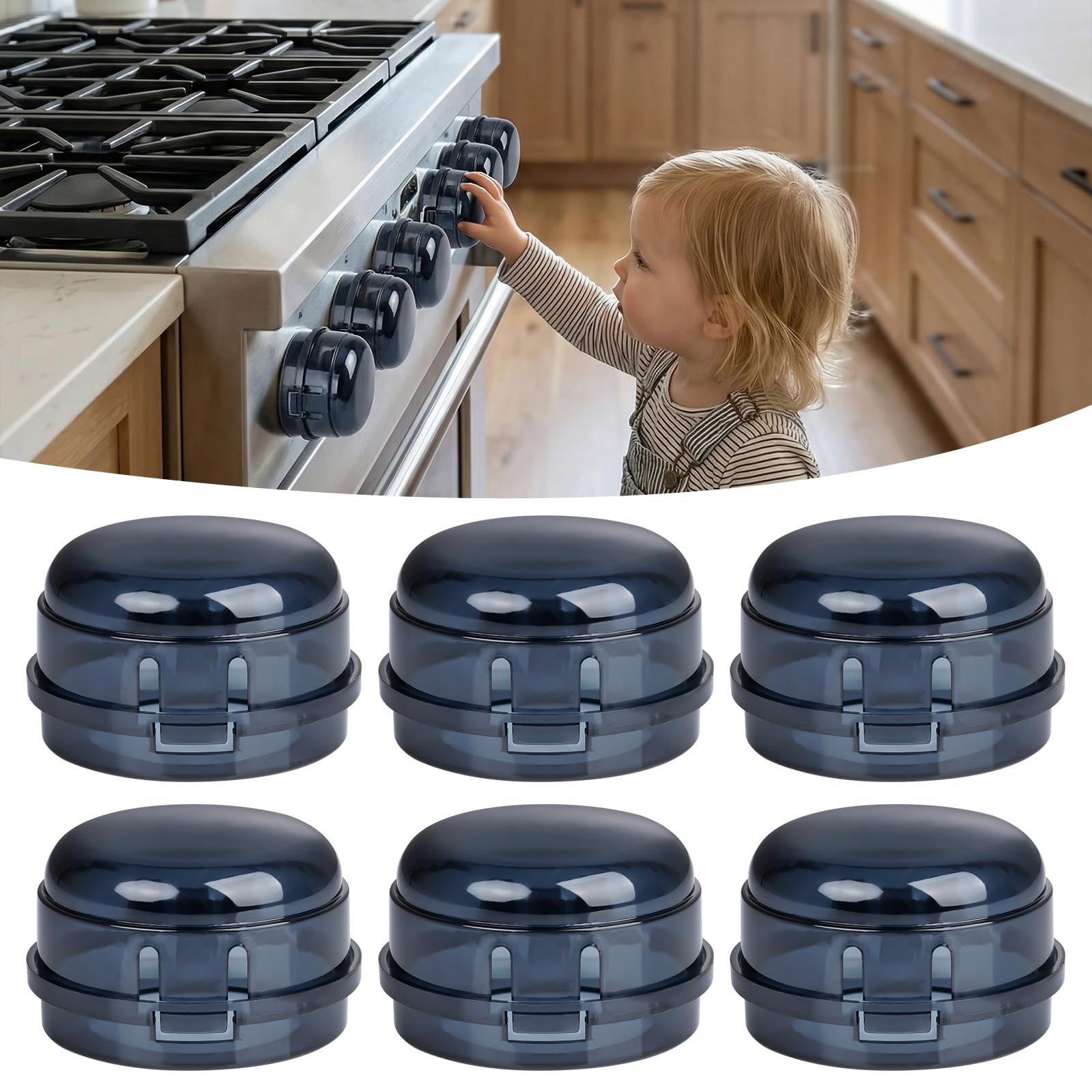 Photo 1 of Zptjql Stove Knob Safety Covers - 6 Pack