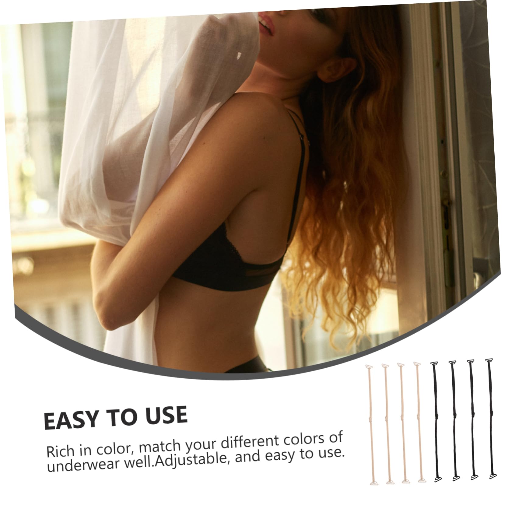 LIFKOME 32piezas Correas De Sujetador Ajustables Para Mujer Extensores Antideslizantes Aleatorios Para y Accesorios De Moda
