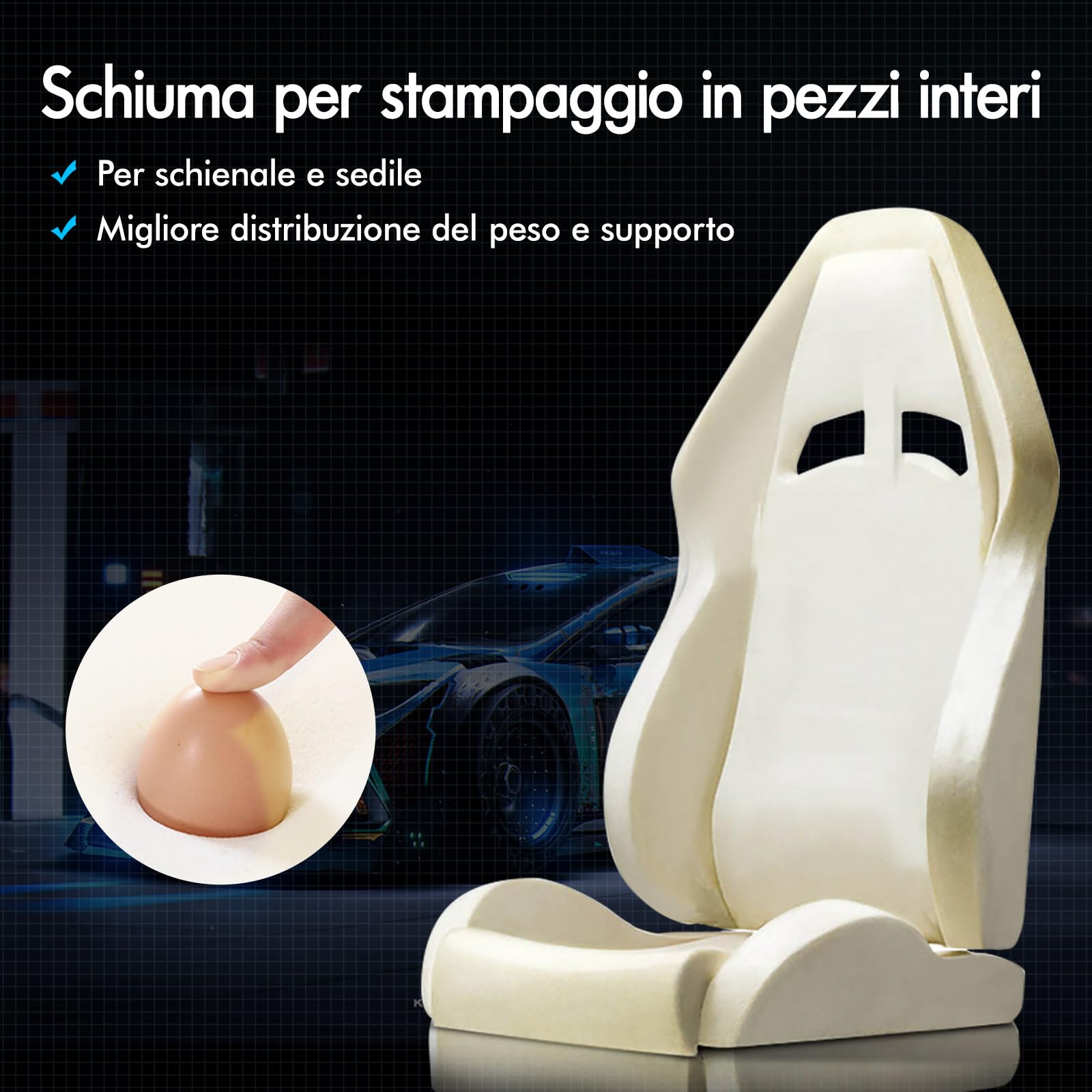 ALFORDSON Sedia da Gaming Massaggiante con Poggiapiedi da Case Viola | Poltrona Gamer in Similpelle Serie XAVIER, Schienale regolabile, con supporto lombare e poggiatesta, portata 180 kg