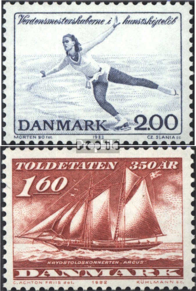 Prophila Briefmarken – Ungarn 1988 Eiskunstlauf-WM, Komplett Postfrisch