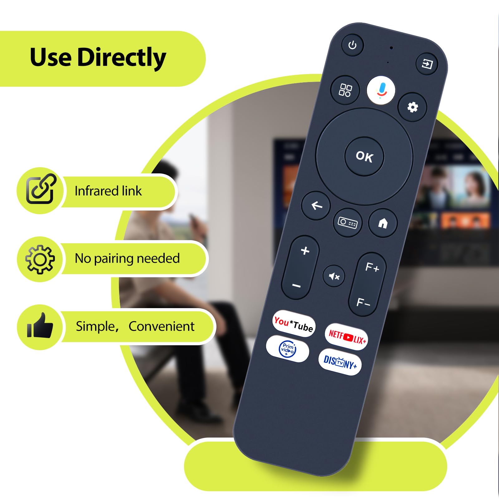 Fernbedienung für Nova C40 Poseidon E40 ZCGIOBN WANBO Mozart 1 Pro 4K M1 PRO ETOE E3 Pro Projektoren