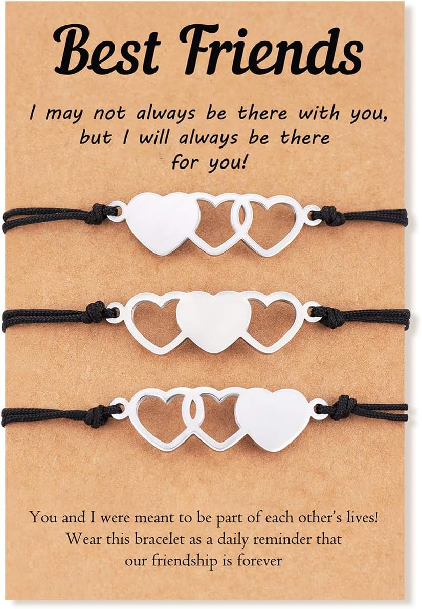 Shining Diva Fashion Bracelet Gifts for Women 3pcs Best Friend Friendship Latest Stylish Bracelets for Women Girls (15997b) (B0DFC1P7RF) Amazon Price History, Amazon Price Tracker