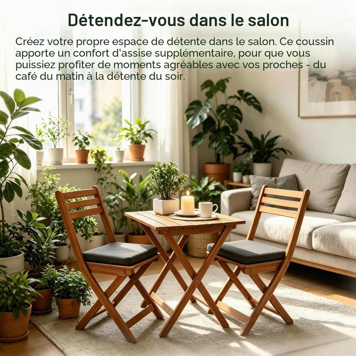 Coussin d'assise épais de 3 cm pour banc, coussin de banc lavable, coussin de chaise et banc de jardin pour extérieur, grand coussin pour chaise, sol, chaise de bureau - Café foncé - 140 x 30 x 3 cm