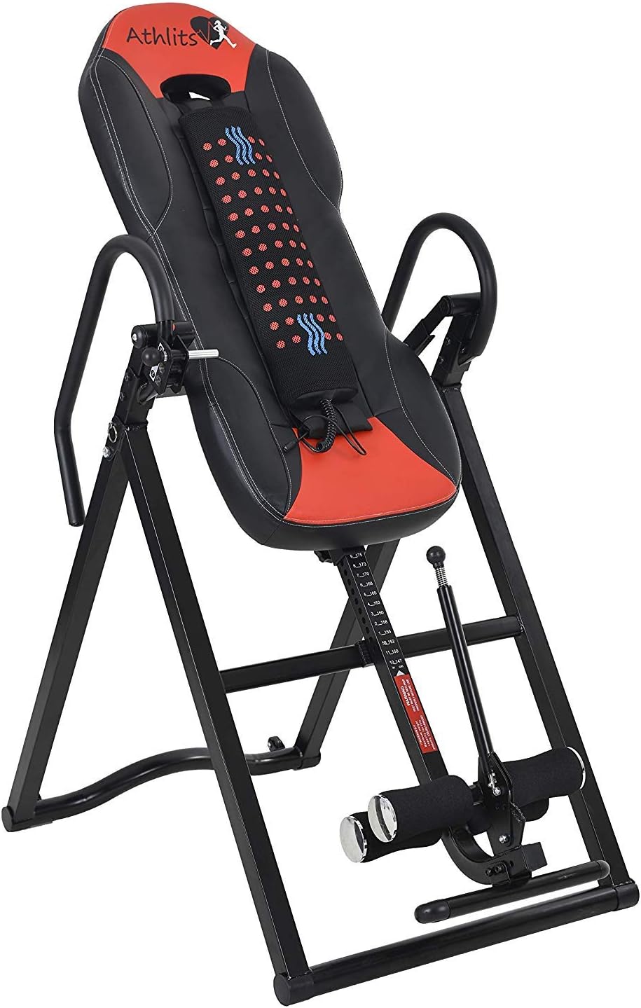 Inversion Table - With Vibro Massage & Heat - Heavy Duty up to 150 KG