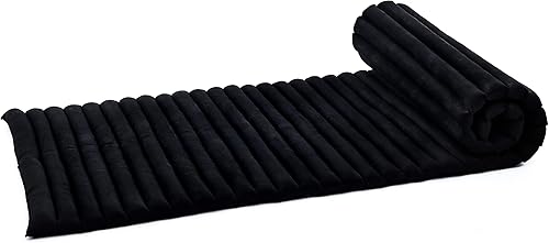Miniatura 61 de Leewadee - Kapok Roll Mat – Colchón plegable hecho a mano para dormir y relajación de Tailandia, ideal como cama de invitados, esterilla de camping,