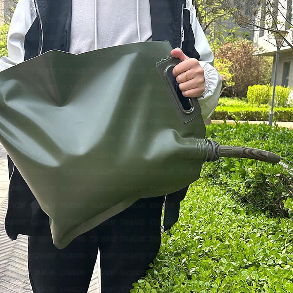 BidóN De Gasolina, BidóN De Combustible, DepóSito De DiéSel PortáTil Plegable, Hecho De TPU Flexible, con Boquilla Larga Y Flexible, Inserto De Emergencia para Exteriores