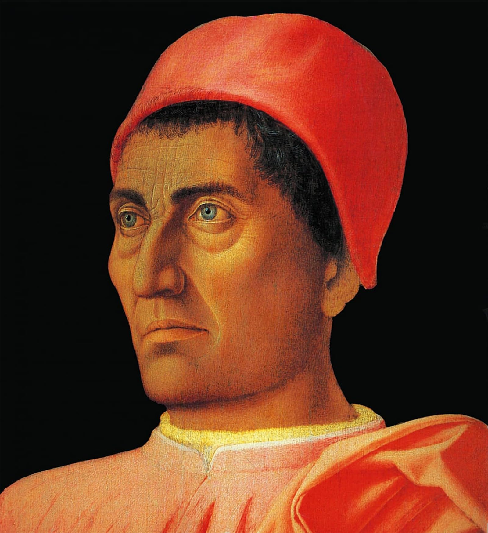 SERENDIPITP Abstract Painting Mural Print Picture Wall Decor Painting Portrait of Carlo De Medici by Andrea Mantegna Vintage Wall Artwork for Home Decor 60x90cm