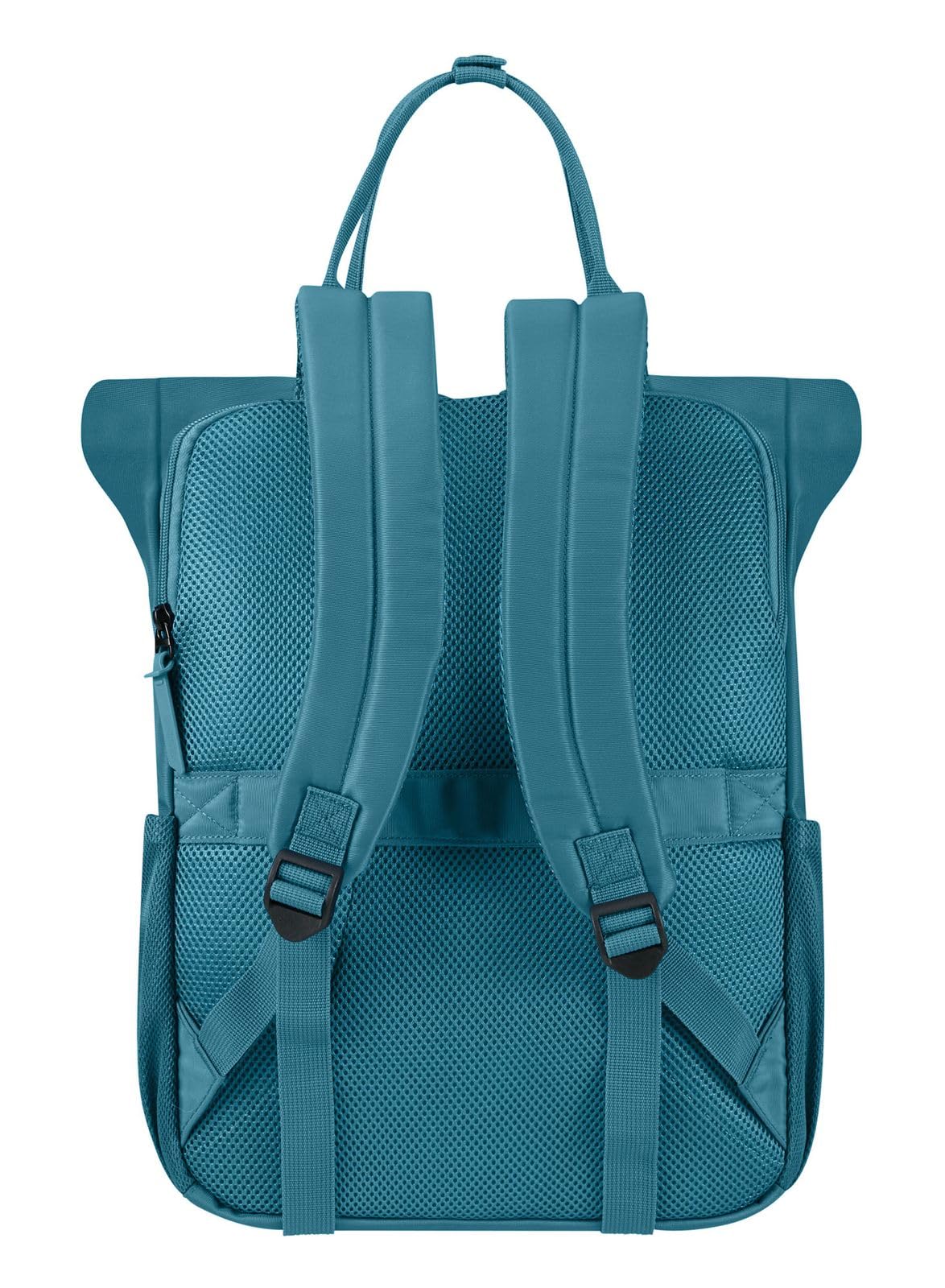 American Tourister Urban Groove UG25 - Mochila PC 15.6" (42.5 cm) - Mochila Business & Escolar con Portabotellas, Ergonómica, Ligera, Smart Sleeve - 20.5L - Breeze Blue