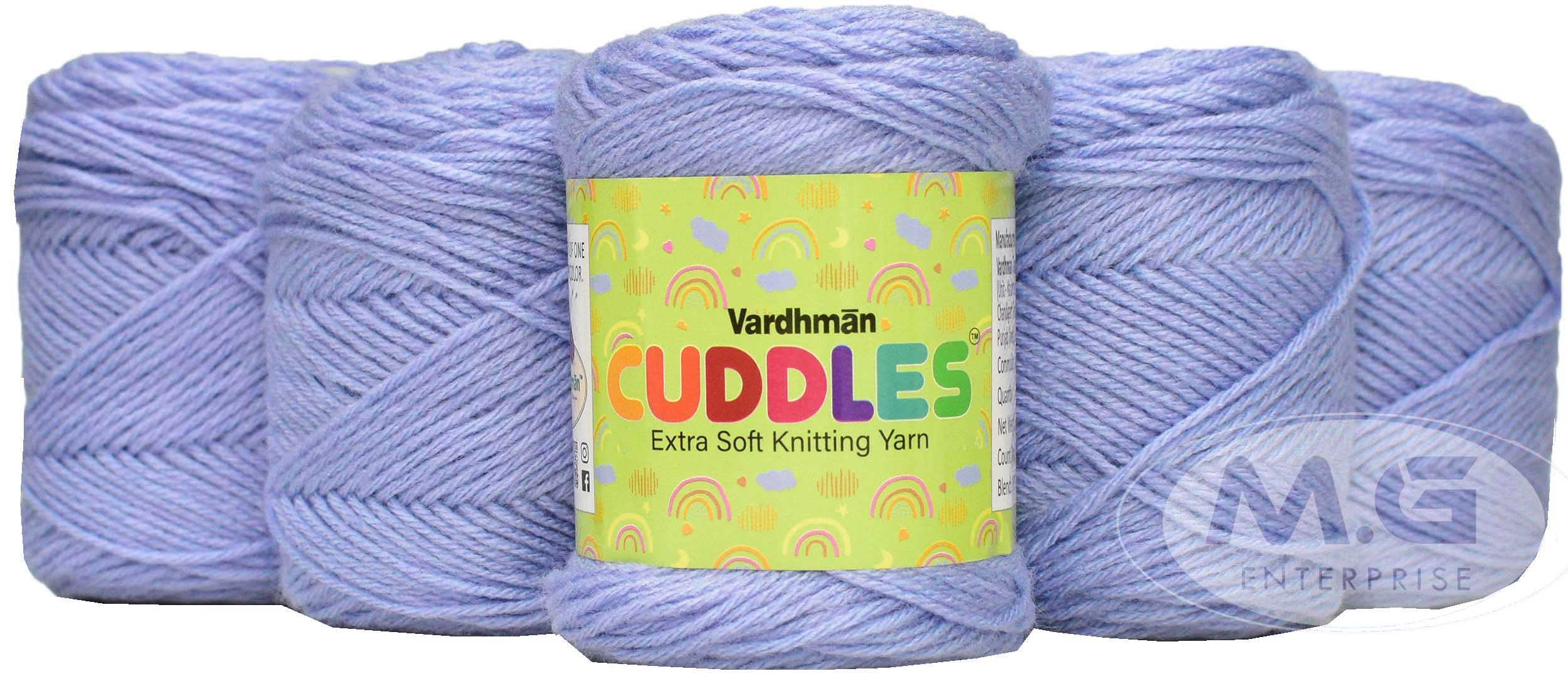 Vard Hman 100% Acrylic Wool Iris 3 PC Baby Wool Ball Hand Knitting Wool/Art Craft Soft Fingering Crochet Hook Yarn-Y Art-ADDB