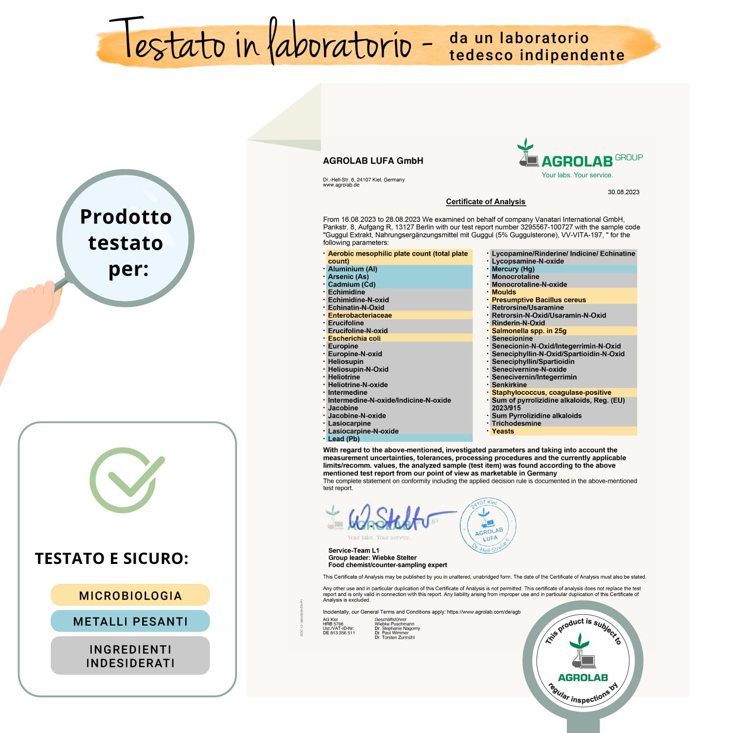 GUGGUL Vegavero® | 7.500 mg (15:1) | 120 capsule | con 5% di Guggulsteroni | Resina di Mirra | Medicina Ayurveda | Vegan