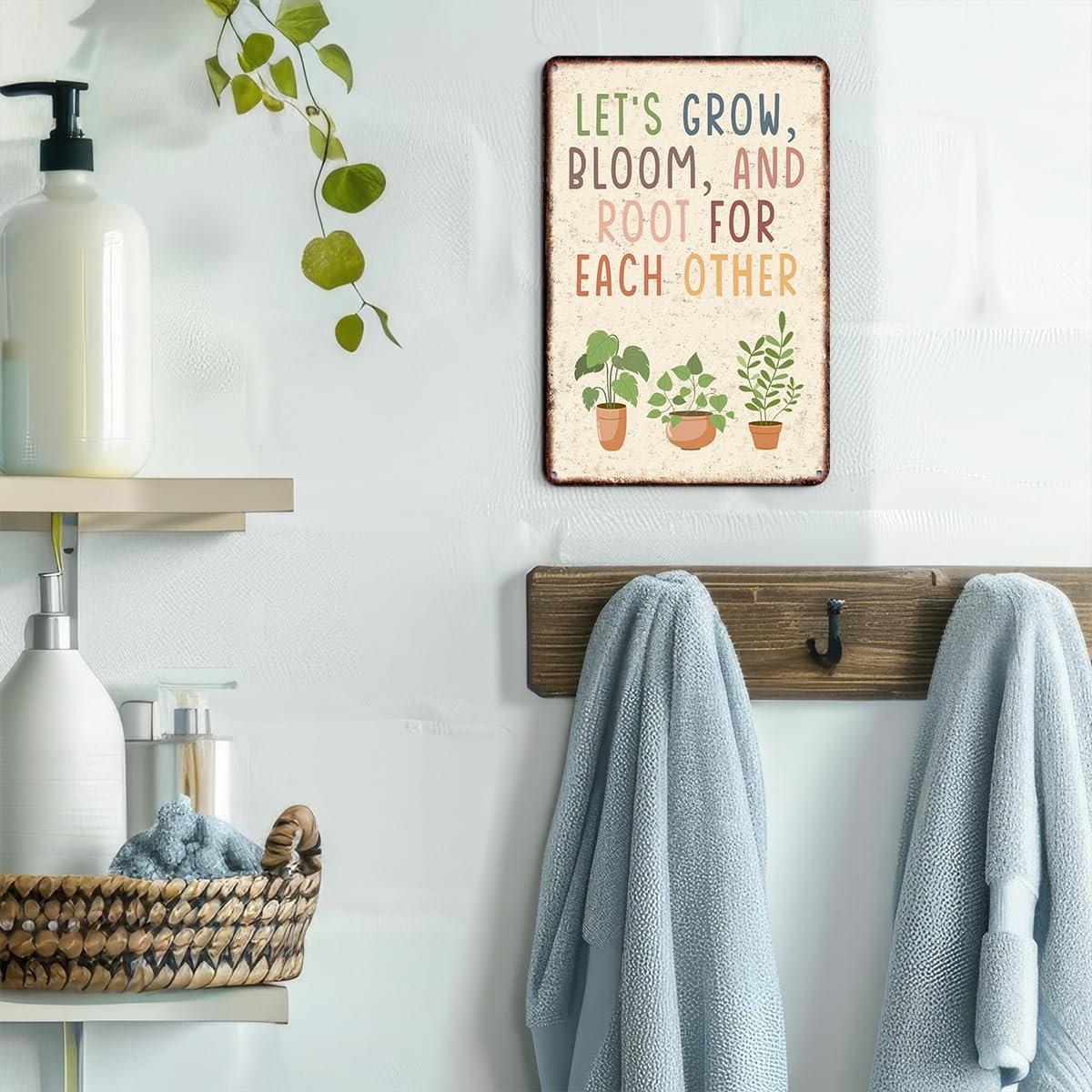 Positive Affirmations Wall Art Decor, Motivational Boho Classroom Decor image 3